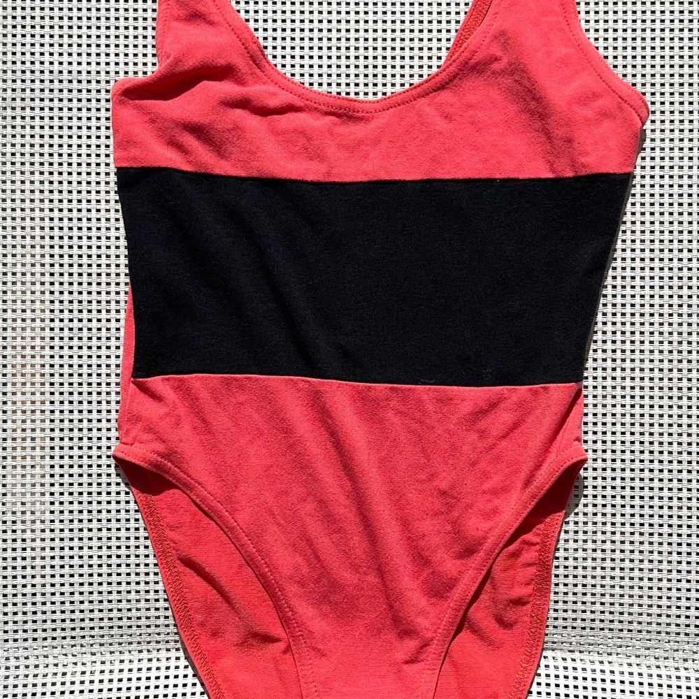 Vintage High Cut One Piece Bodysuit